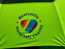 Load image into Gallery viewer, Newcastle Hospitals Charity Golf Umbrella