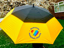 Load image into Gallery viewer, Newcastle Hospitals Charity Golf Umbrella