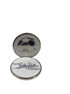 Sir Bobby Robson golf ball marker