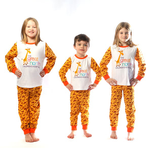 Kid's Great North Children’s Hospital Fudge Print Pyjamas